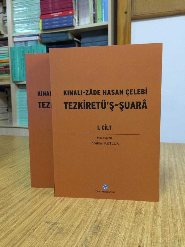 Kınalı-zade Hasan Çelebi Tezkiretü'ş-Şuara (2 Cilt Takım)