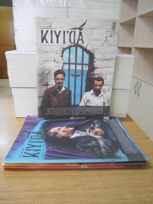 KIYI'DA İki Aylık Edebiyat Dergisi - 2019-2020 Yılları 4 Farklı Sayı TAKIM (Sayılar: 6-7-8-9)