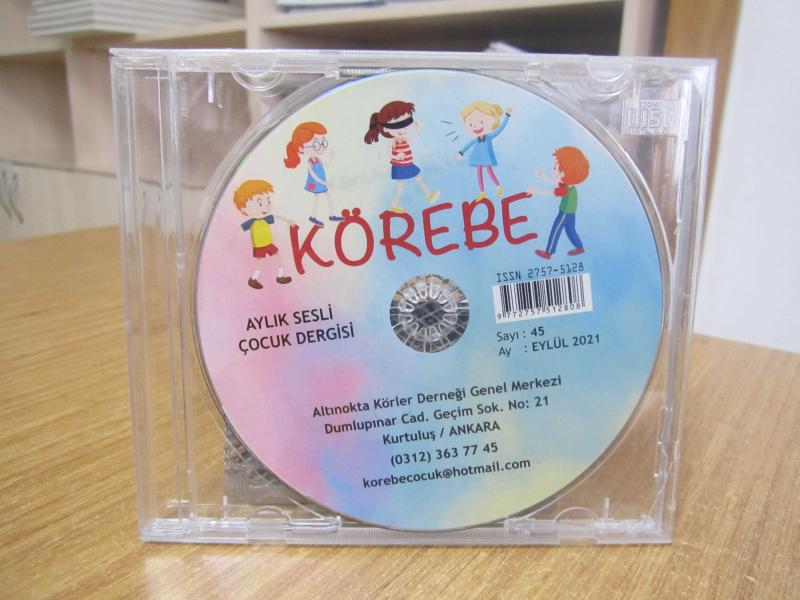 Körebe Aylık Sesli Çocuk Dergisi [CD] - Sayı 45 - Eylül 2021