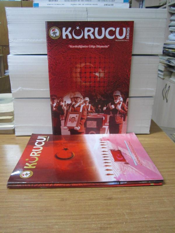 KORUCU Dergisi - 2019 Yılı 4 SAYI TAKIM (Mart-Haziran-Eylül-Aralık) Anadolu Güvenlik Korucuları ve Şehit Aileleri Konfederasyonu