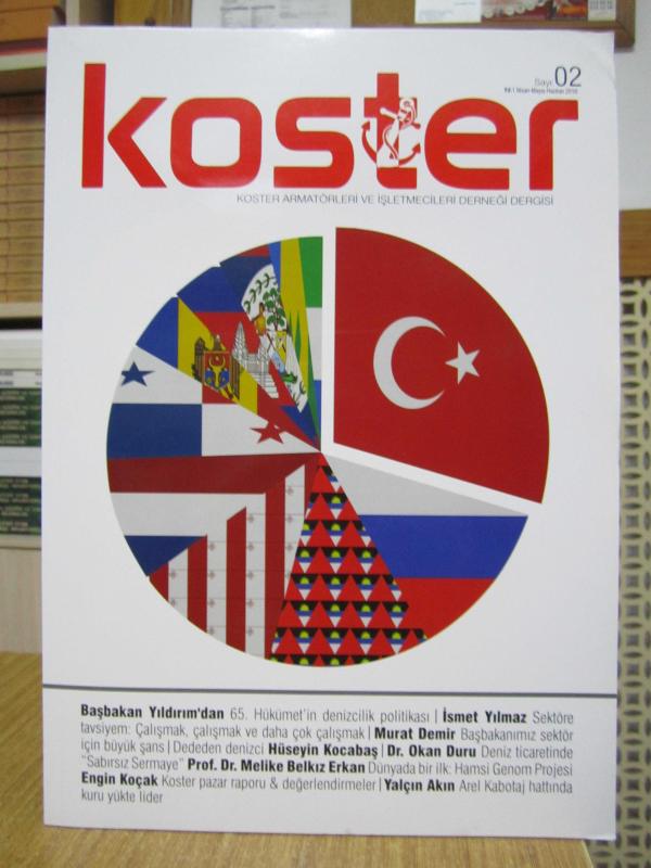 KOSTER Koster Armatörleri ve İşletmecileri Derneği Dergisi - Sayı 02 - Nisan Mayıs Haziran 2016