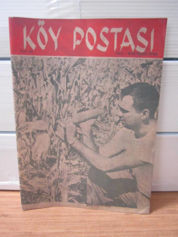 KÖY POSTASI Dergisi - Yıl 21 Sayı 242 - Eylül 1964 ( Kurucusu Kadri Oğuz )