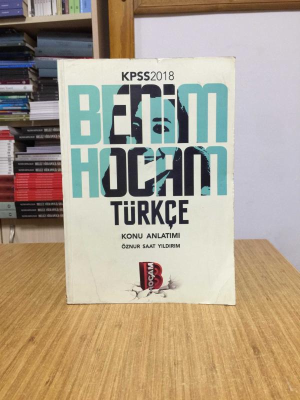 KPSS 2018 Türkçe Konu Anlatımı Benim Hocam Yayınları