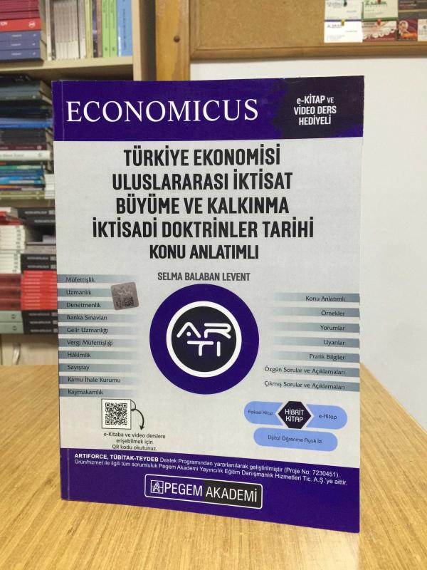KPSS A Grubu Economicus Türkiye Ekonomisi Uluslararası İktisat Büyüme ve Kalkınma İktisadi Doktrinler Tarihi Konu Anlatımı Pegem Akademi