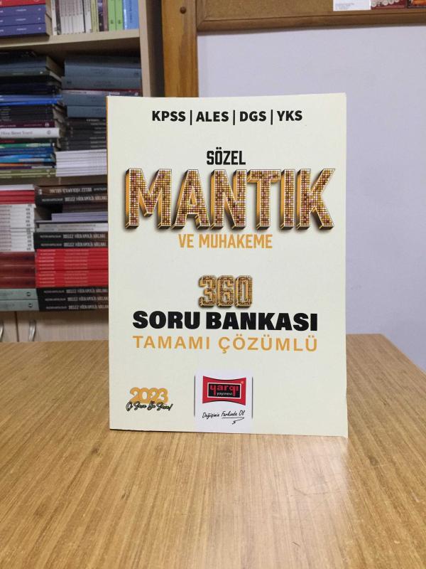KPSS ALES DGS YKS Sözel Mantık ve Muhakeme Soru Bankası Çözümlü Yargı Yayınları