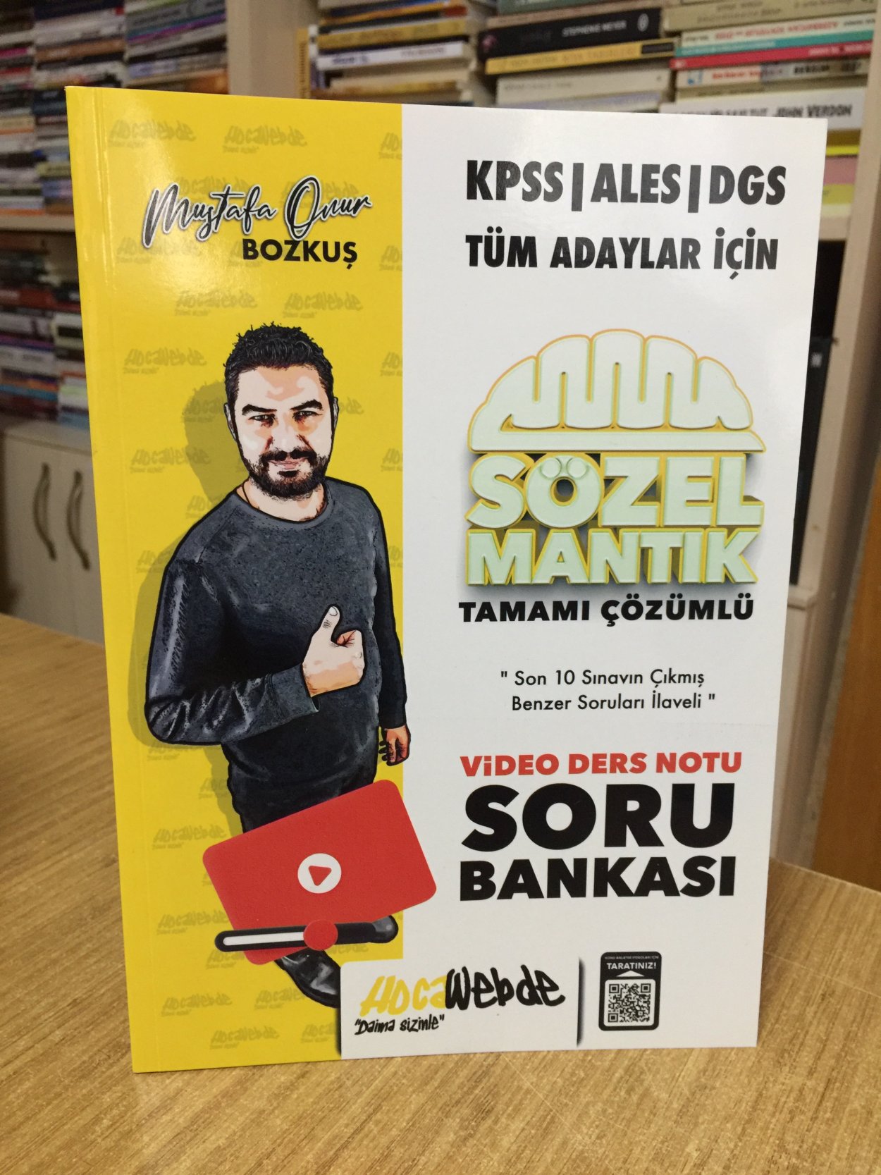 KPSS DGS ALES Sözel Mantık Video Ders Notu ve Soru Bankası Çözümlü HocaWebde Yayınları