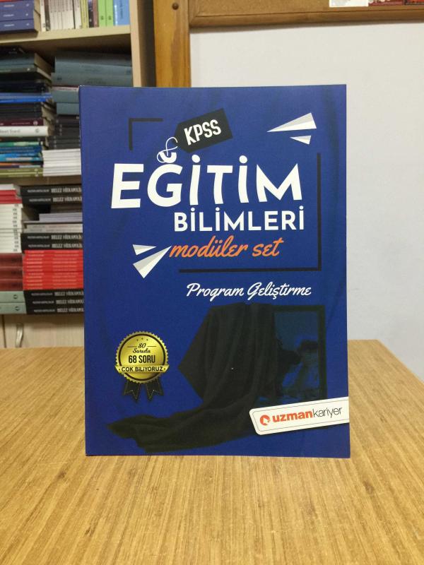 KPSS Eğitim Bilimleri Modüler Set: Program Geliştirme & Sınıf Yönetimi / Uzman Kariyer Yayınları