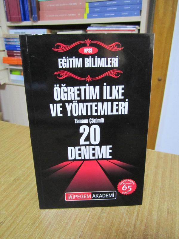 KPSS Eğitim Bilimleri Öğretim İlke ve Yöntemleri Tamamı Çözümlü 20 Deneme
