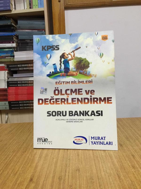 KPSS Eğitim Bilimleri Ölçme ve Değerlendirme Bilimleri Soru Bankası Murat Yayınları