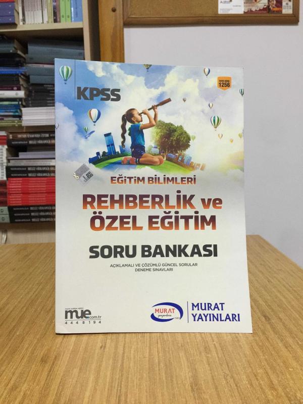 KPSS Eğitim Bilimleri Rehberlik ve Özel Eğitim Soru Bankası Murat Yayınları