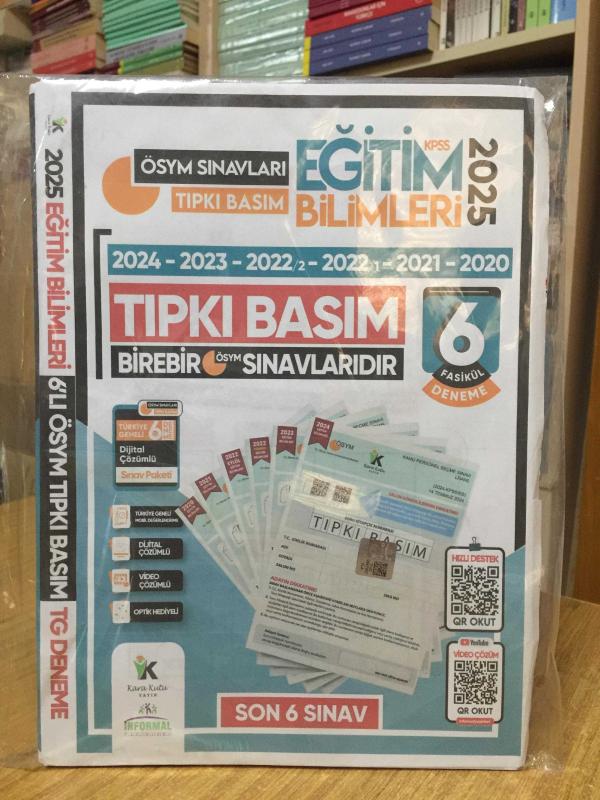 KPSS Eğitim Bilimleri Son 10 Yıl Tıpkı Basım 11 li Türkiye Geneli Deneme Dijital Çözümlü İnformal Yayınları
