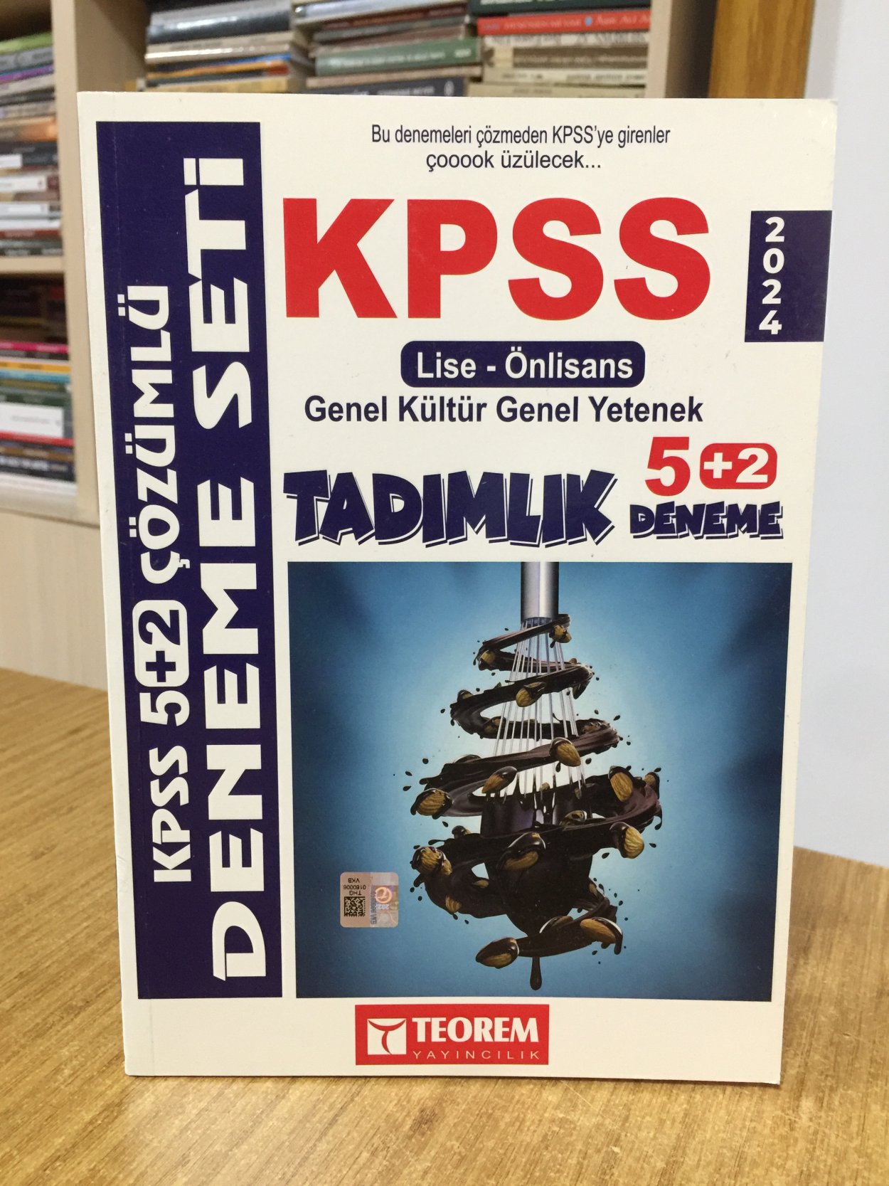 KPSS Genel Kültür Genel Yetenek Çözümlü 5 + 2 Deneme Lise Önlisans Adayları İçin Teorem Yayıncılık