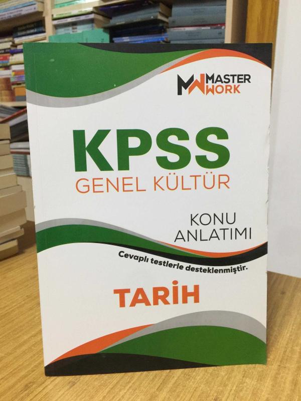 KPSS Genel Kültür Tarih Konu Anlatımı MasterWork