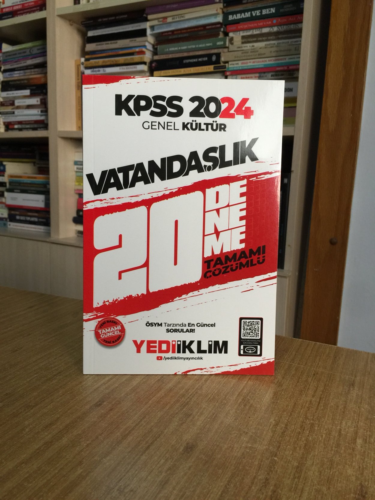 KPSS Genel Kültür Vatandaşlık Tamamı Çözümlü 20 Deneme Yediiklim Yayınları