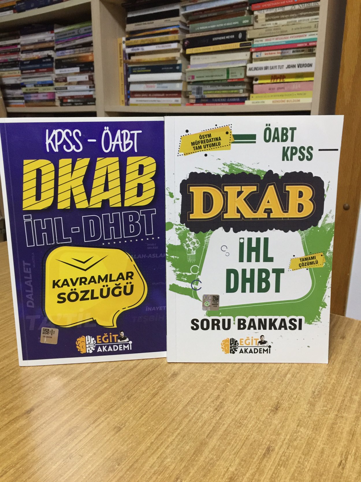 KPSS ÖABT DKAB İHL DHBT Soru Bankası ve Kavramlar Sözlüğü Eğit Akademi Mehmet Eğit Yayınları