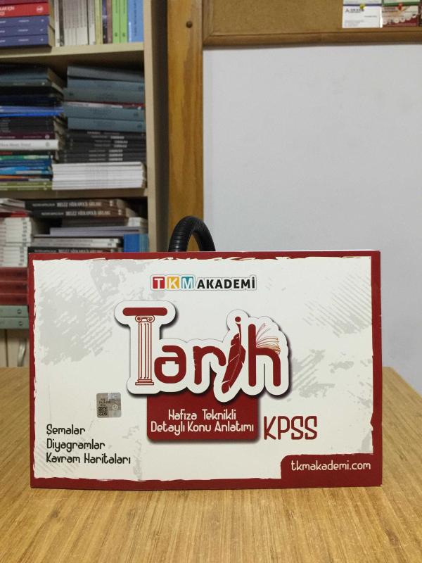KPSS Tarih Hafıza Teknikli Detaylı Konu Anlatım Kitabı TKM Akademi