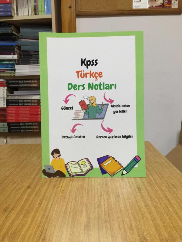 KPSS TÜRKÇE Ders Notları - Gamzenur Arslan / Not Defterim Benim Yayıncılık