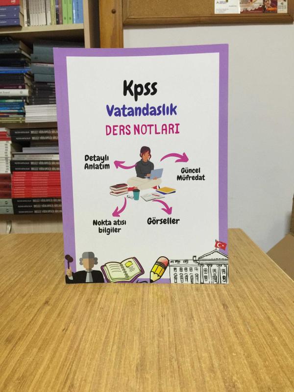 KPSS VATANDAŞLIK Ders Notları - Gamzenur Arslan / Not Defterim Benim Yayıncılık