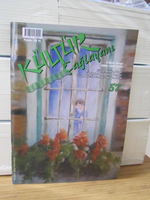 Kültür Ajans - Kültür Çağlayanı Dergisi - Eylül-Ekim 2019 Sayı 58