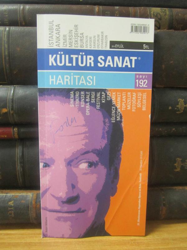 Kültür Sanat Haritası - Sayı 192 - Eylül 2014 - TAKSAV Ankara Şubesi