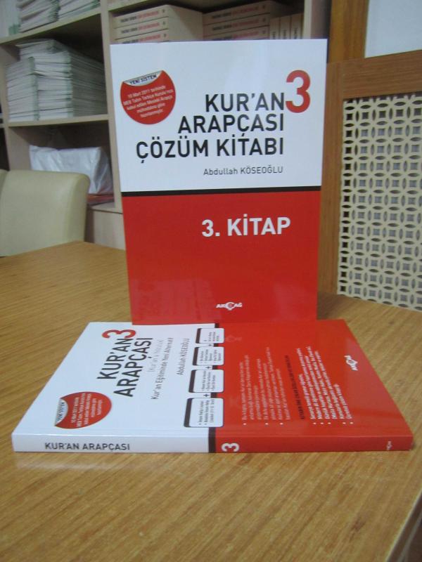 Kur'an Arapçası 3. Kitap + Çözüm Kitabı Kur'an Eğitiminde Yeni Alternatif