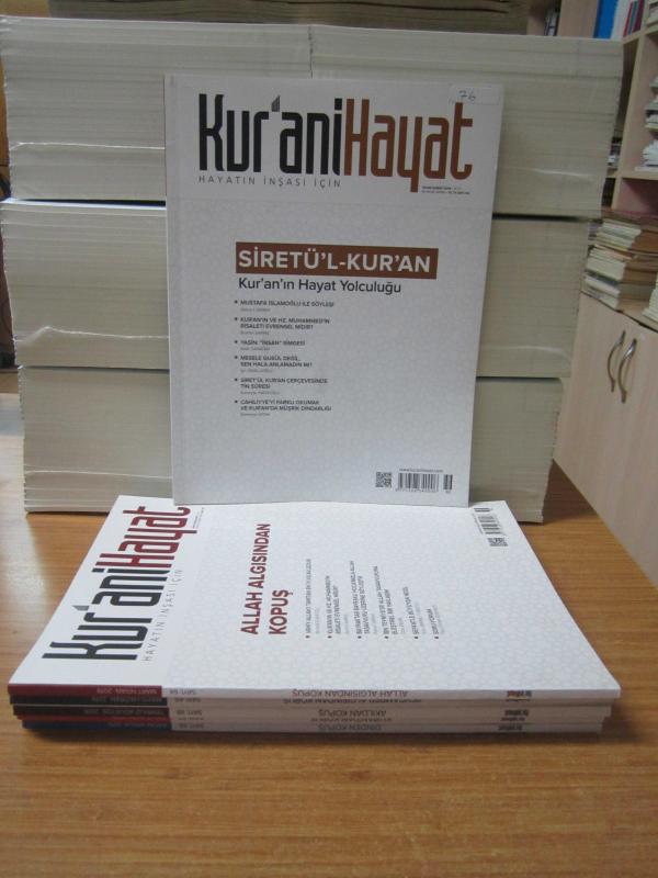 KURANİ HAYAT Dergisi - 2019 Yılı Tüm Sayılar TAKIM (Sayılar: 63-68 ve Arası 6 Sayı Mevcut)
