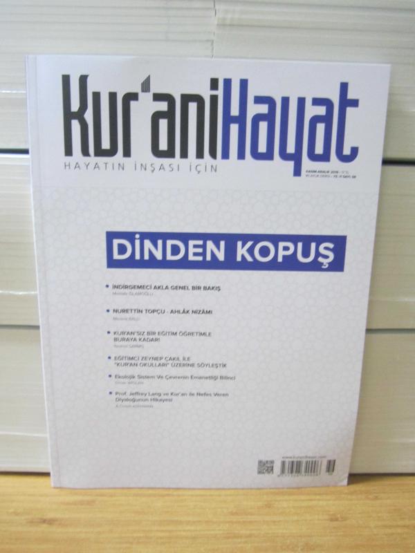 KURANİ HAYAT Dergisi - Sayı 68 - Kasım Aralık 2019
