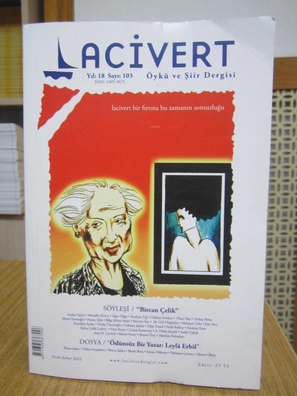 LACİVERT Öykü ve Şiir Dergisi - Sayı 103 - Ocak Şubat 2022