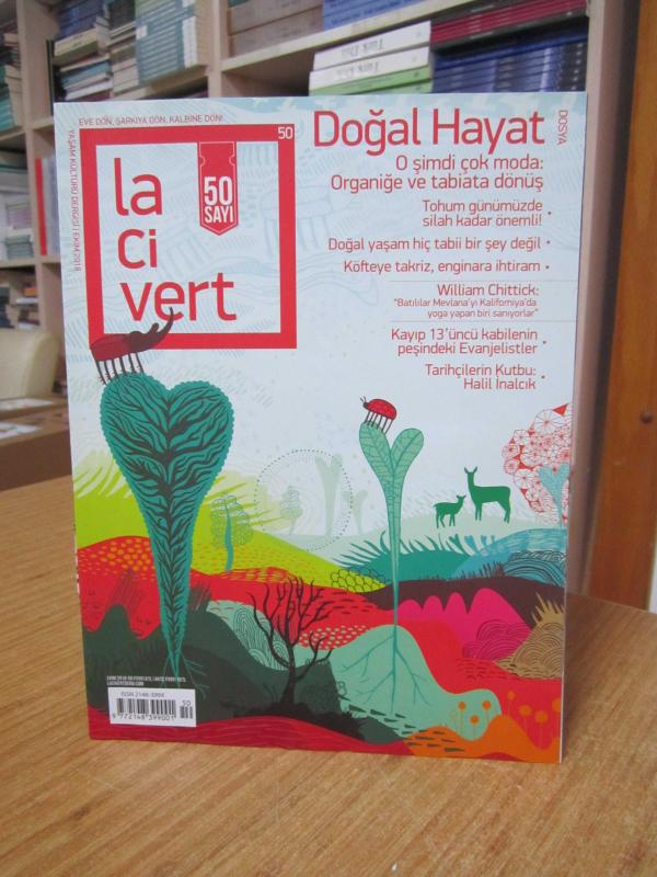 LACİVERT Yaşam Kültürü Dergisi - Sayı 50 - Ekim 2018 [Dosya: Doğal Hayat]