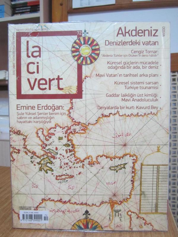 LACİVERT Yaşam Kültürü Dergisi - Sayı 72 - Ekim 2020 [Dosya: AKDENİZ Denizlerdeki Vatan]