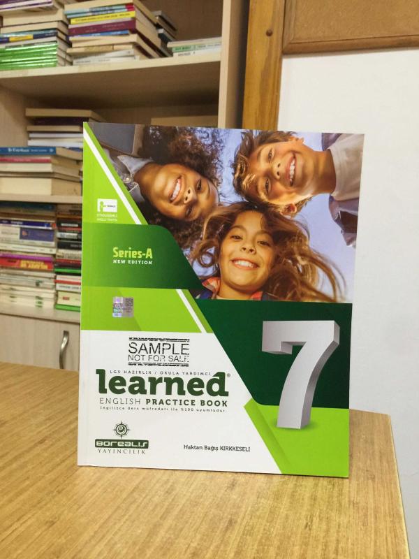 Learned 7 Practice Book English / LGS Hazırlık Okula Yardımcı (Öğretmen Örneği Tanıtım Kitabı)