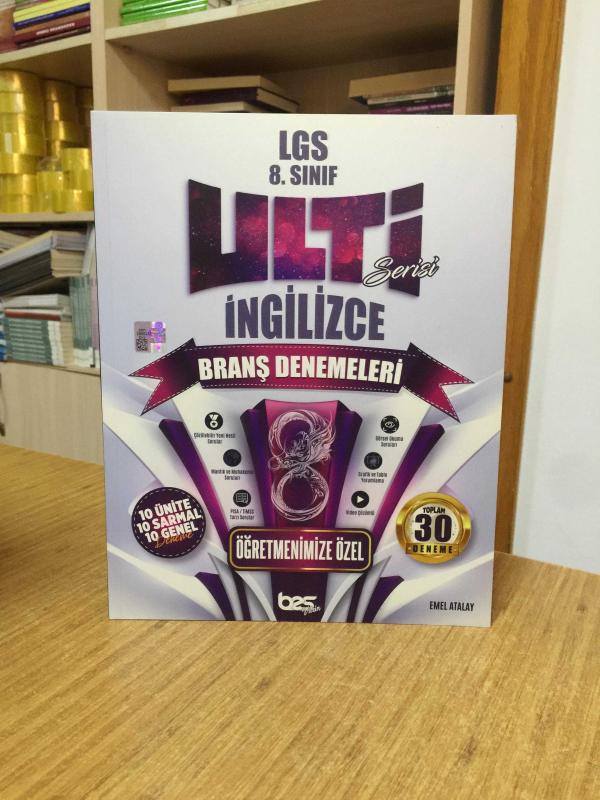 LGS 8. Sınıf ULTİ Serisi İNGİLİZCE Branş Denemeleri (TANITIM ÖRNEĞİDİR)