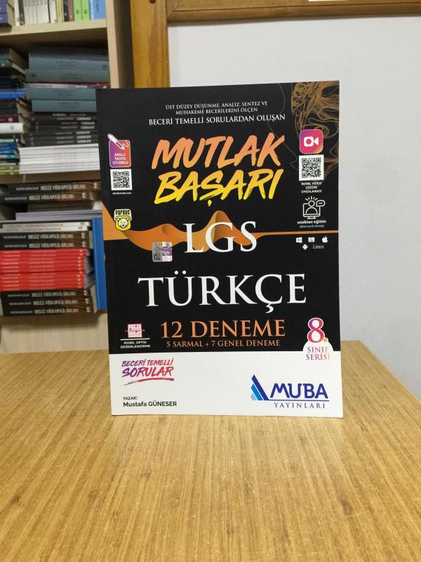 LGS Türkçe Mutlak Başarı 12 Deneme Muba Yayınları