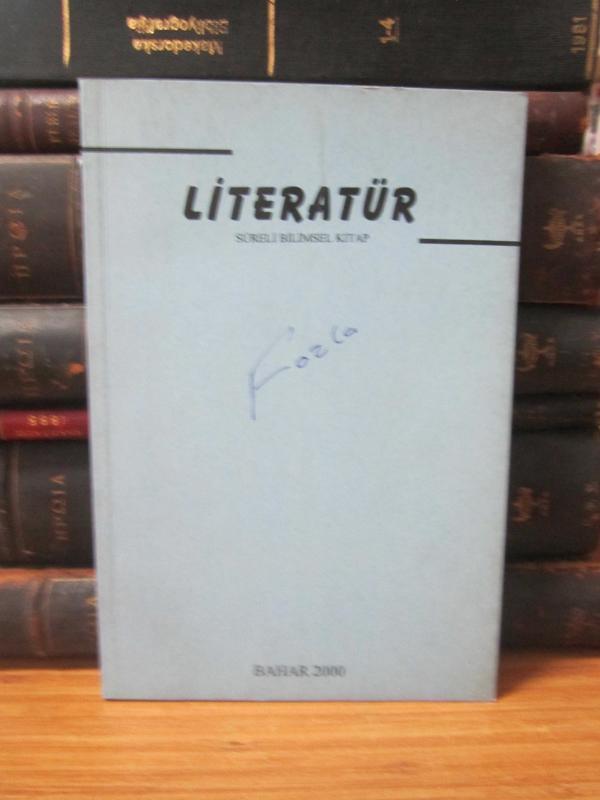 Literatür Süreli Bilimsel Kitap - Bahar 2000
