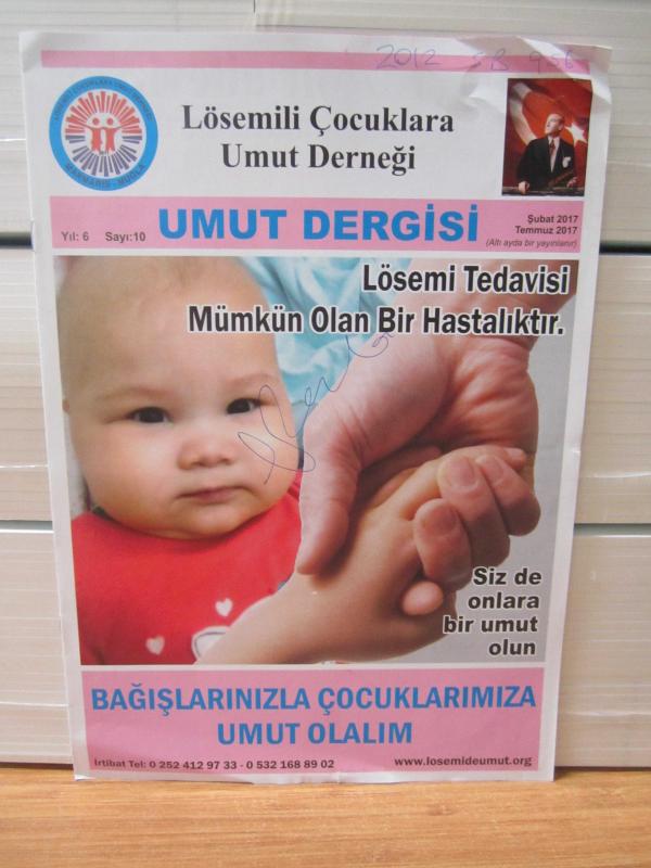 Lösemili Çocuklara Umut Derneği - Umut Dergisi - Sayı 10 - Şubat 2017/Temmuz 2017
