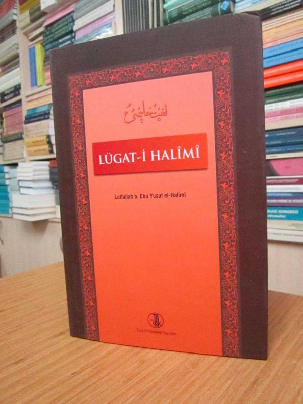 Lügat-i Halimi (Lutfullah b. Ebu Yusuf el-Halimi)