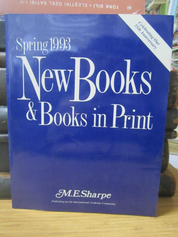 M. E. Sharpe - New Books & Books in Print - Spring 1993