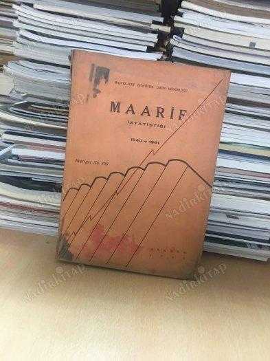 MAARİF İSTATİSTİĞİ 1940- 1941