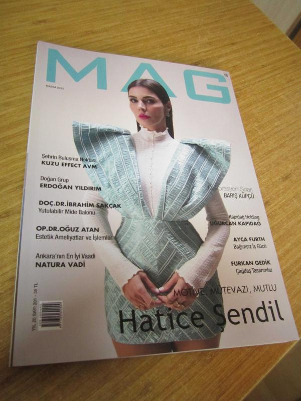 MAG Dergi - Sayı 201 - Kasım 2022 [ Hatice Şendil ]