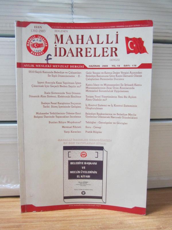 MAHALLİ İDARELER DERGİSİ - Mart 2011 - Mahalli İdareler Derneği