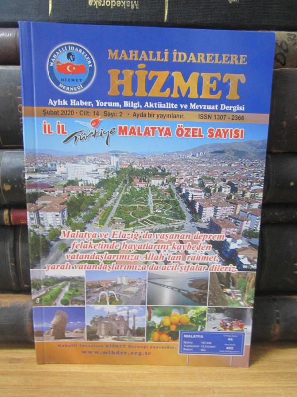 Mahalli İdarelere Hizmet - Cilt 14 Sayı 2 Şubat 2020