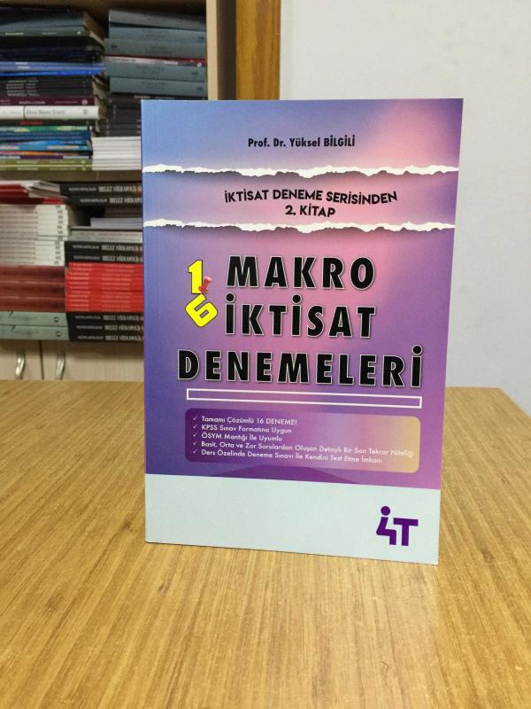 Makro 16'lı İktisat Denemeleri 4T Yayınları