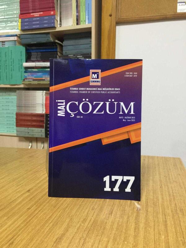 MALİ ÇÖZÜM Dergi - Cilt 33 Sayı 177 - Mayıs Haziran 2023