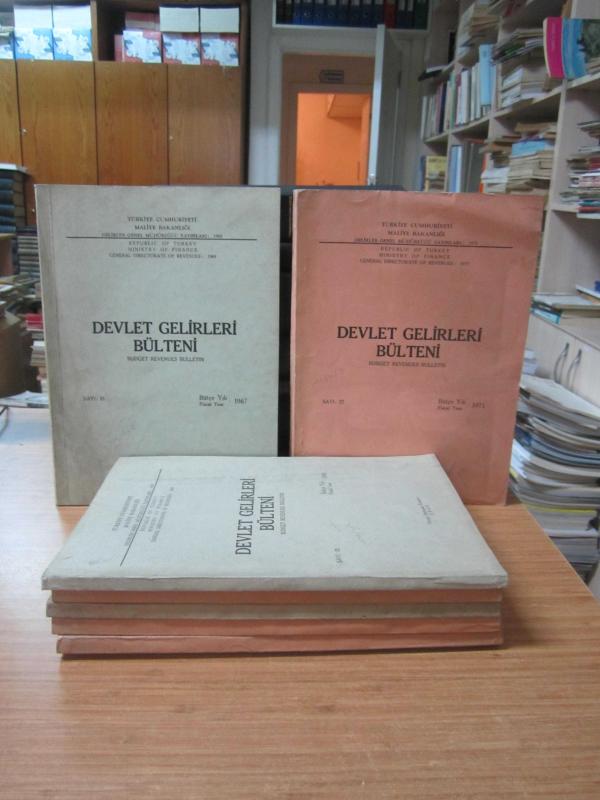 Maliye Bakanlığı Gelirler Genel Müdürlüğü - Devlet Gelirleri Bülteni - Sayılar: 21-22-23-24-25-26-27 TAKIM