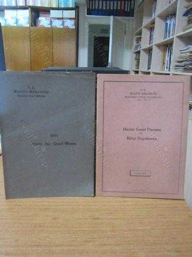 Maliye Bakanlığı Muhasebat Genel Müd - 216 Sayı Mevcut - 1945-1969: Aylık Genel Mizan / Umumi Vaziyet / Genel Vaziyet / Hazine Genel Durumu ve Bütçesi