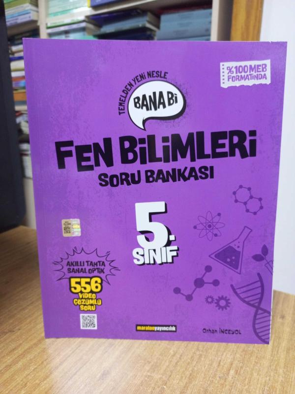 Maraton Yayıncılık 5. Sınıf Bana Bi Fen Bilimleri Soru Bankası