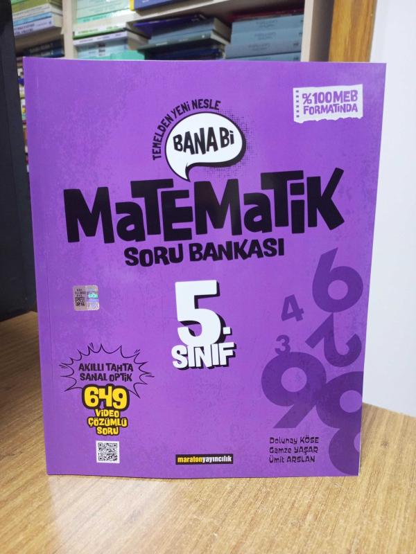 Maraton Yayıncılık 5. Sınıf Bana Bi Matematik Soru Bankası