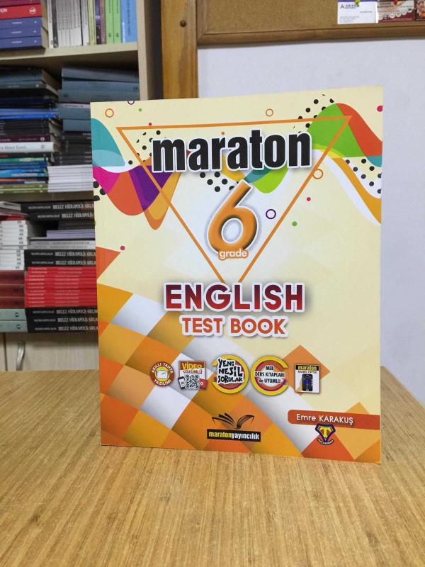Maraton Yayıncılık 6. Sınıf İngilizce English Test Book