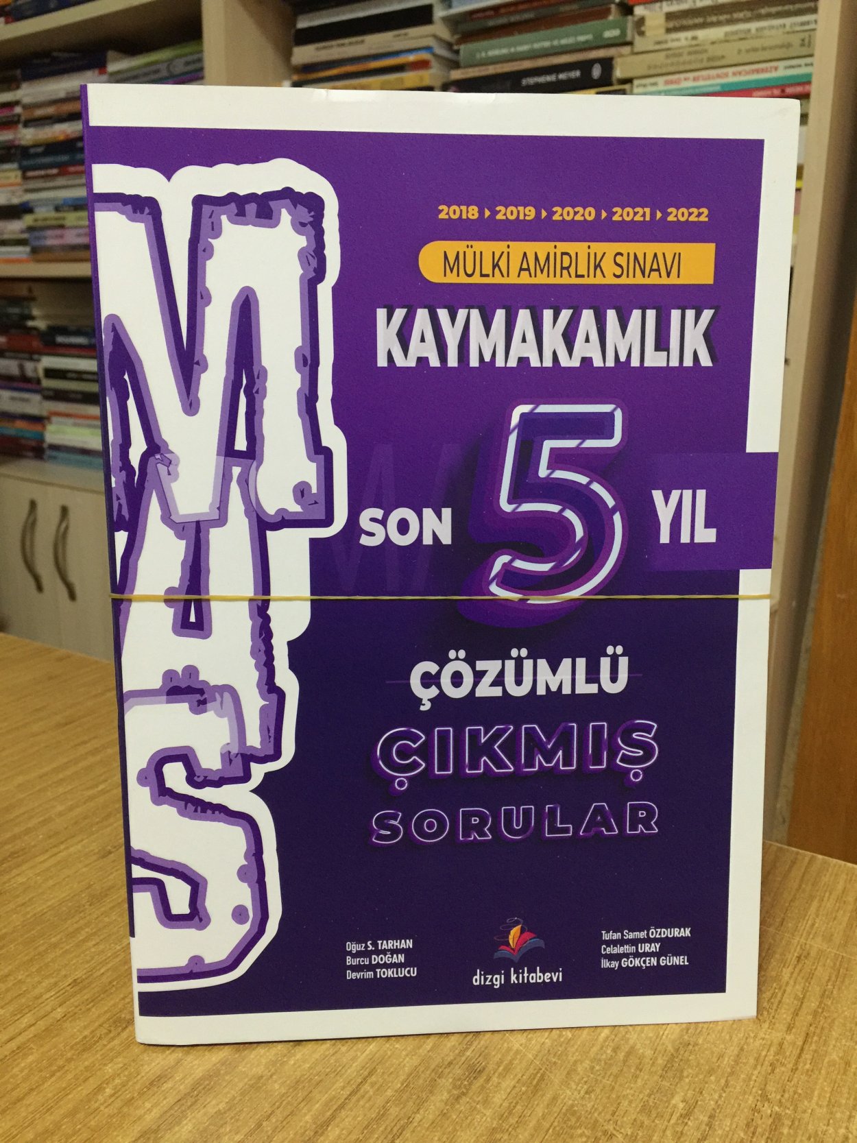 MAS Kaymakamlık Son 5 Yıl Tamamı Çözümlü Fasikül Çıkmış Sorular (2018-2022) Dizgi Kitap 