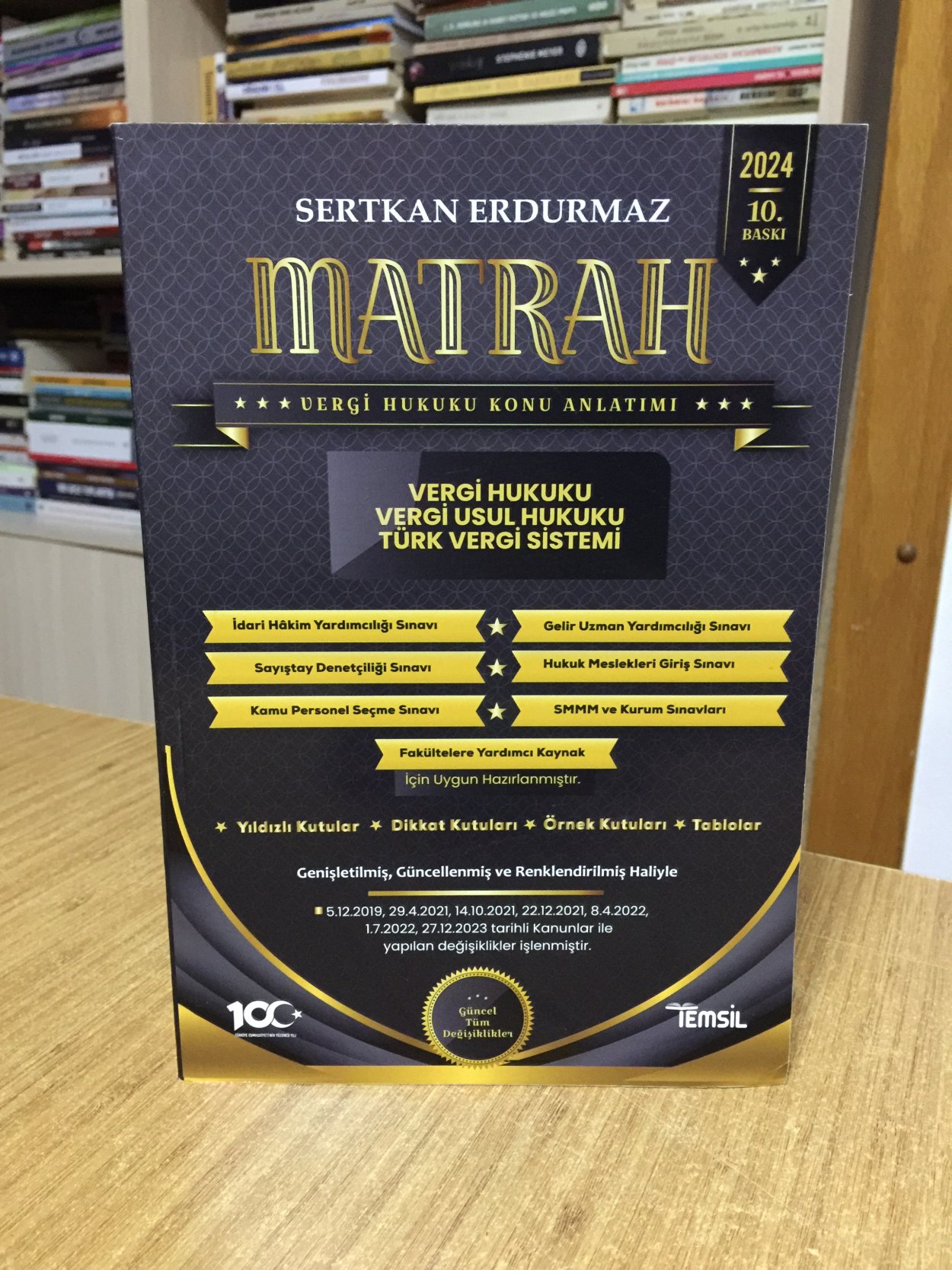 MATRAH Vergi Hukuku Konu Anlatımı Temsil Kitap